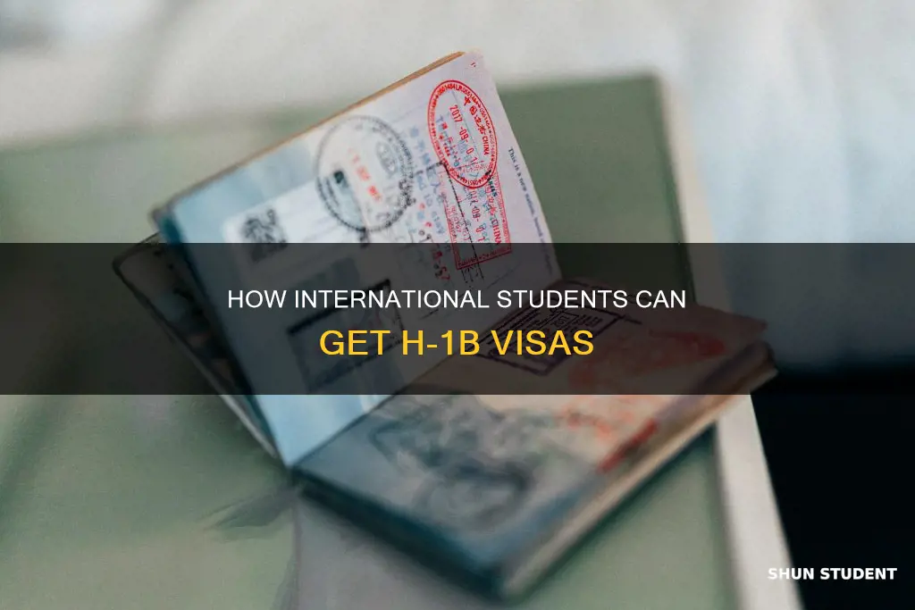 can international students get h1b visa