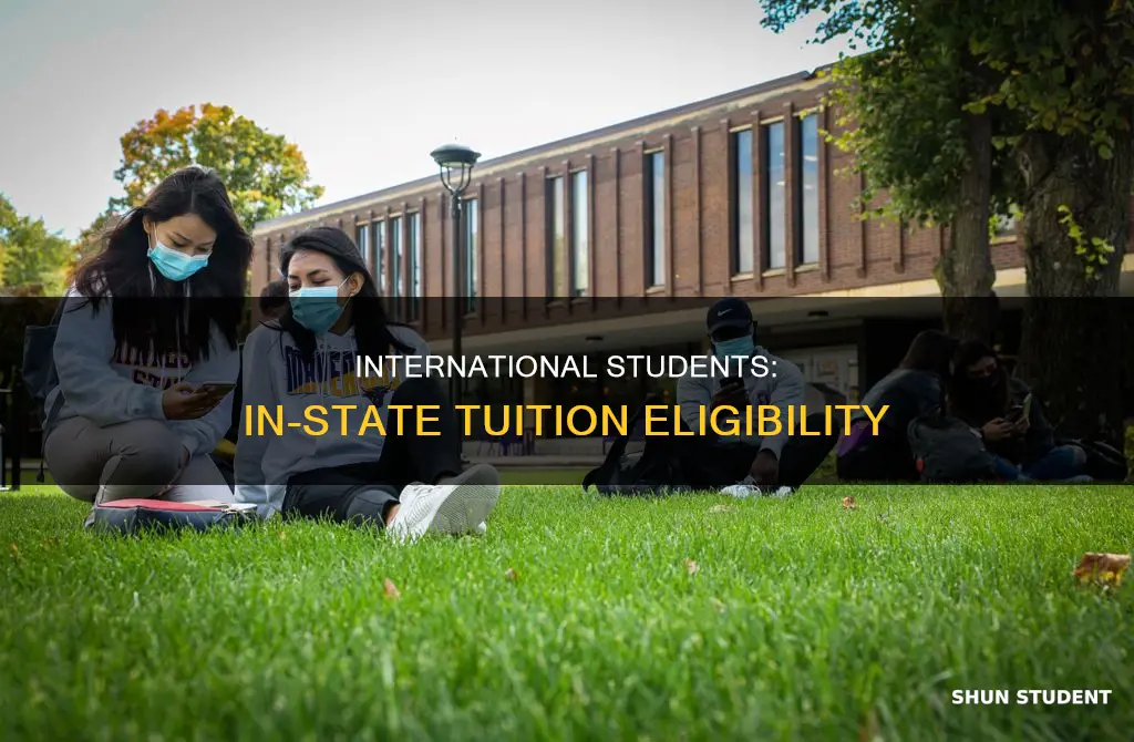 can international students get instate tuition