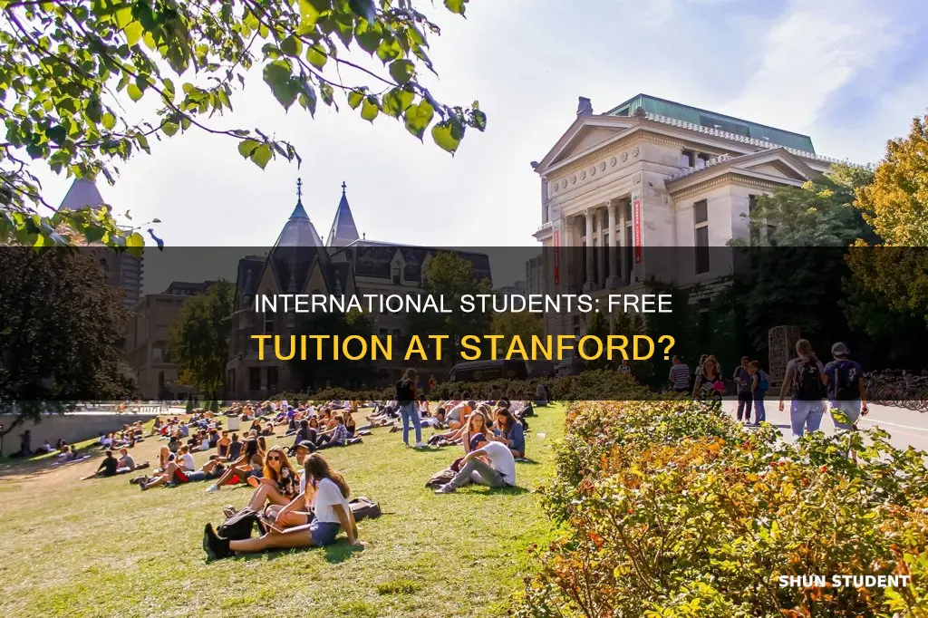 can international students get into stanford without zero scholarship