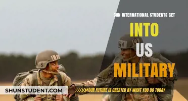 International Students: US Military Access?