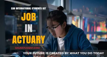 Actuary Job Prospects for International Students