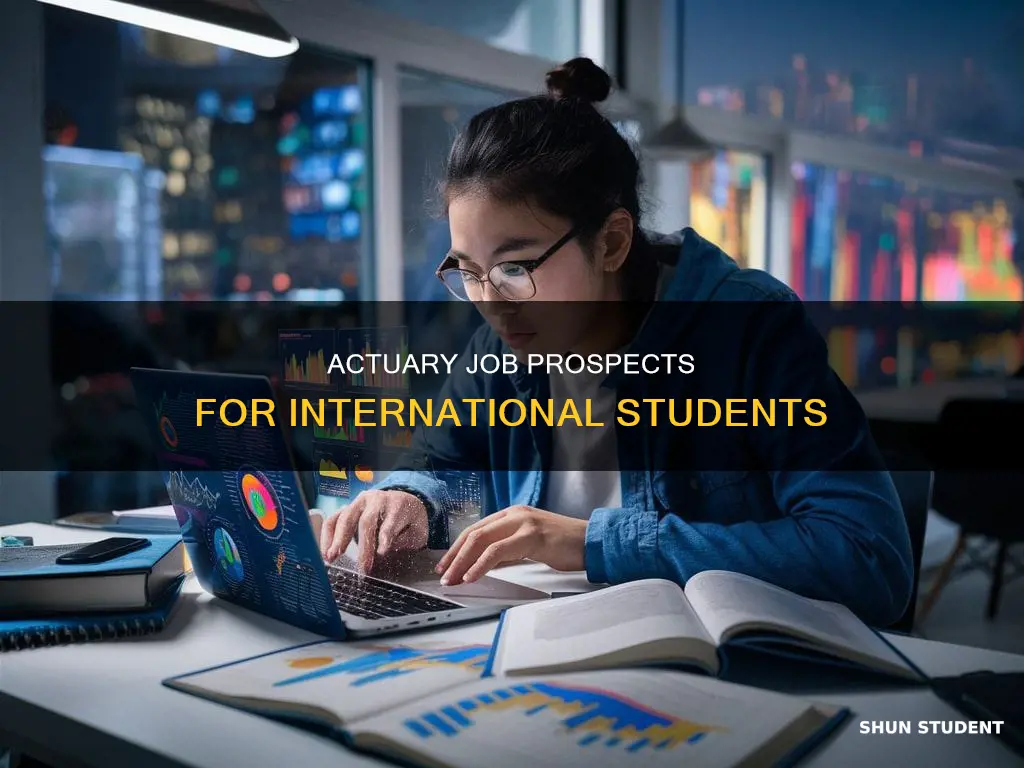 can international students get job in actuary