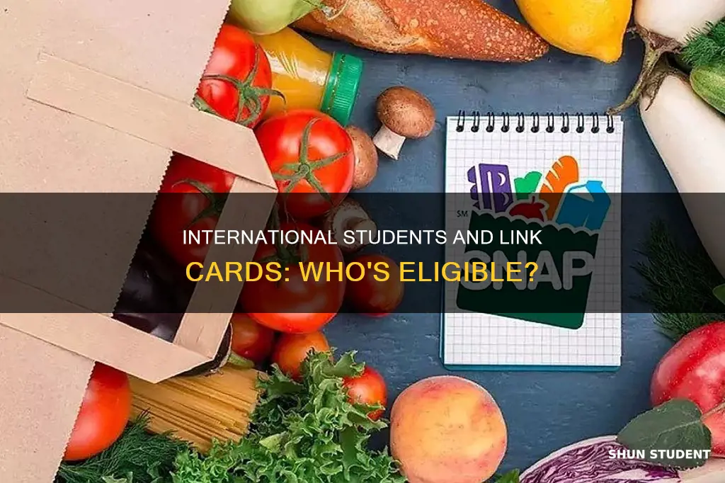 can international students get link card