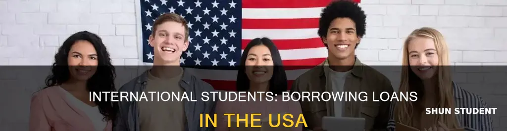 can international students get loans in usa