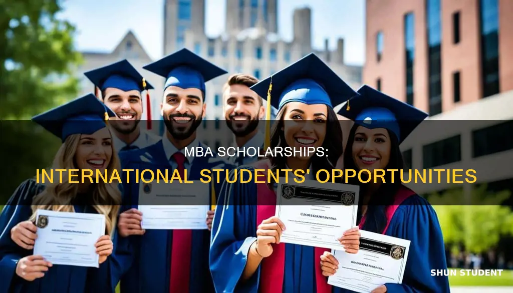can international students get mba scholarship