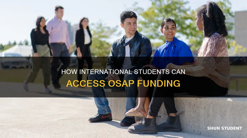 can international students get osap