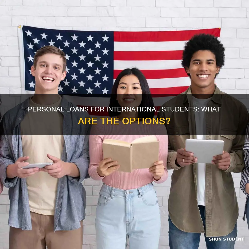 can international students get personal loans in usa