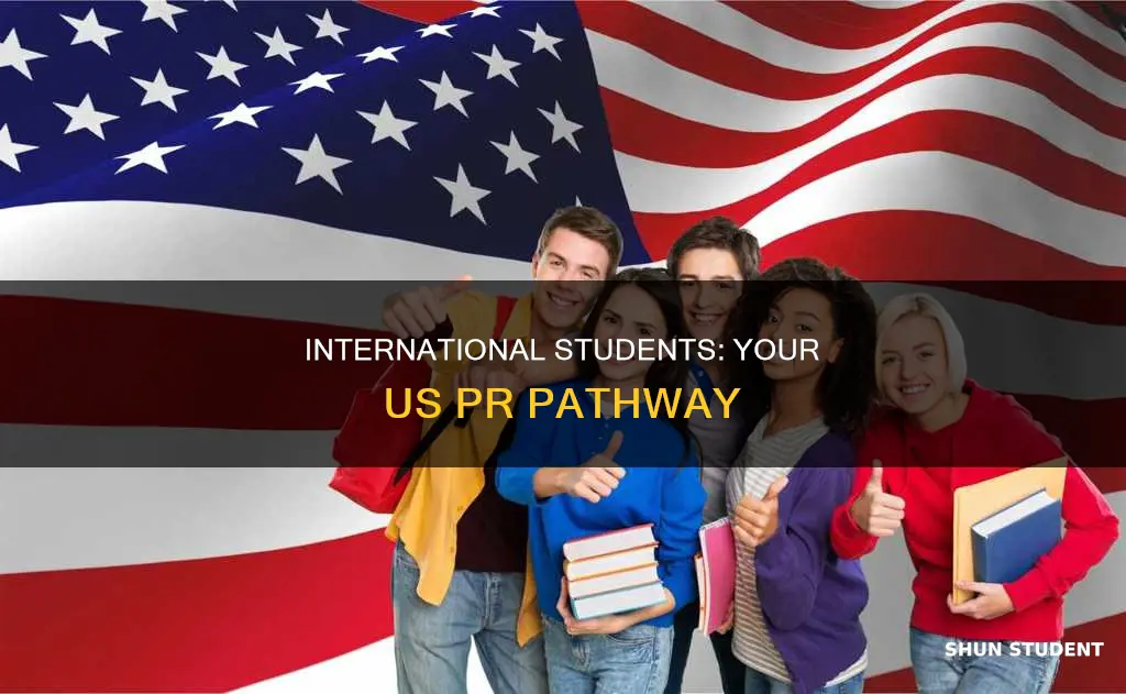 can international students get pr in usa