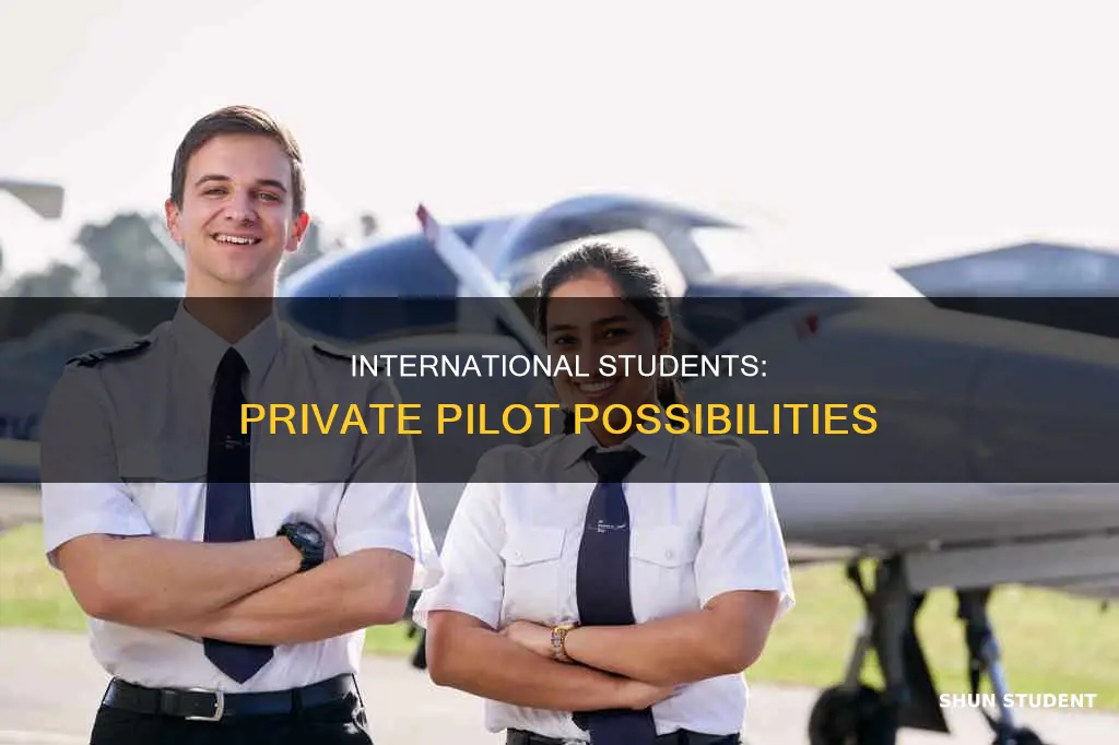 can international students get private pilot