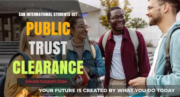 International Students: Can They Earn Public Trust Clearance?