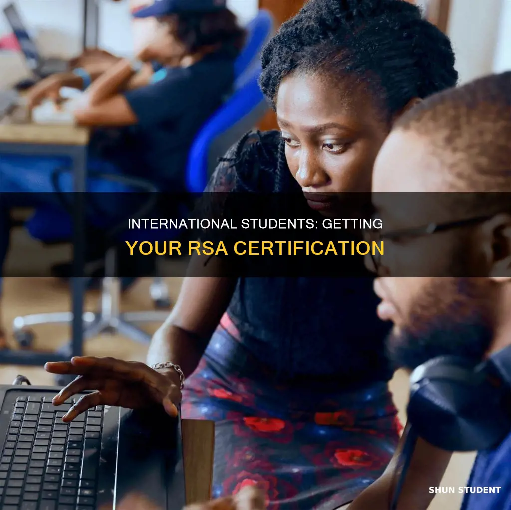 can international students get rsa