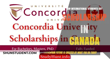 International Students: Scholarships in Canada?