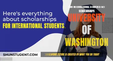 International Students: University of Washington Scholarships
