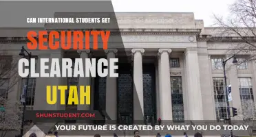 Security Clearance for International Students in Utah: Possible?