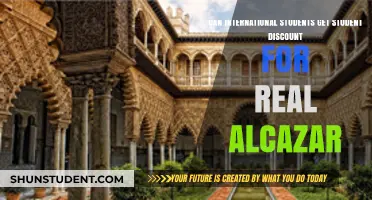 Student Discounts at Alcazar: International Access?