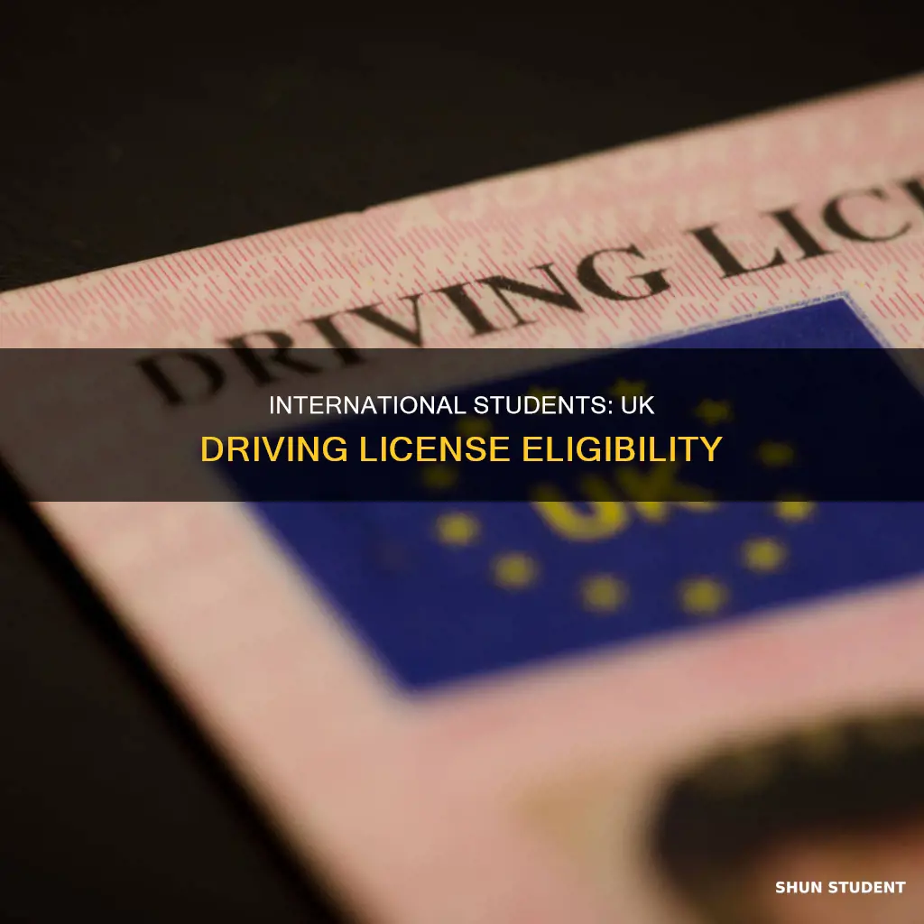 can international students get uk driving license