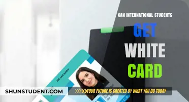 International Students: Accessing Australia's White Card