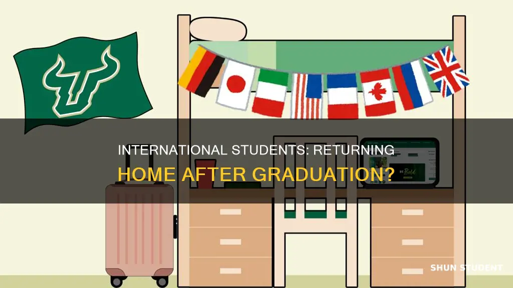 can international students go back home