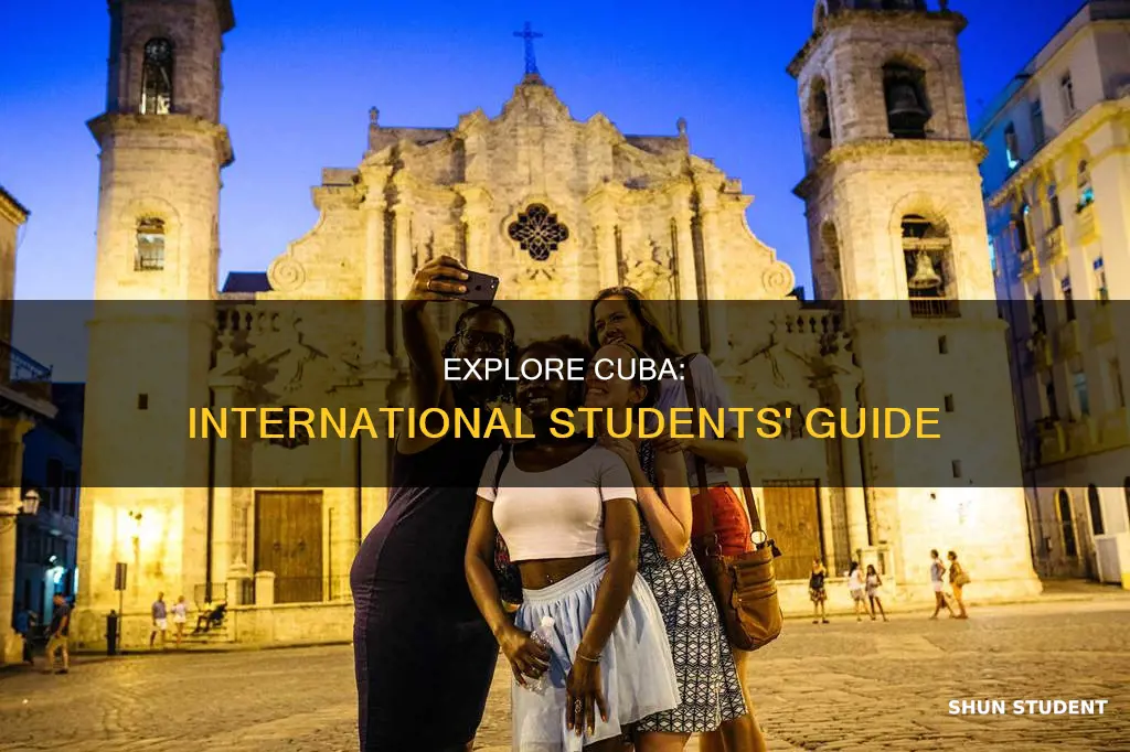 can international students go to cuba