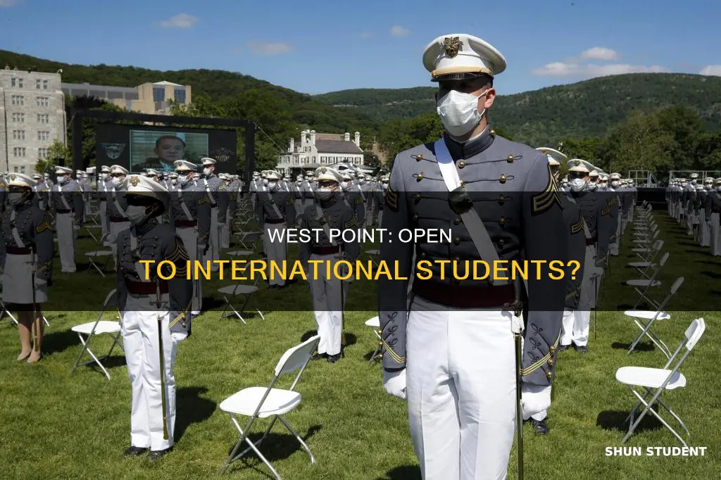 can international students go to west point
