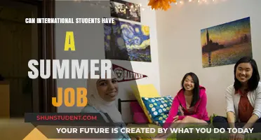 Summer Jobs: International Students' Options