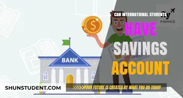 Savings Accounts: International Students' Access