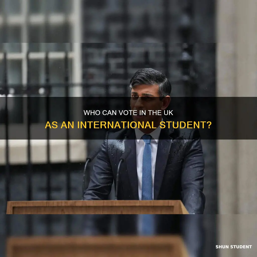 can international students in uk vote