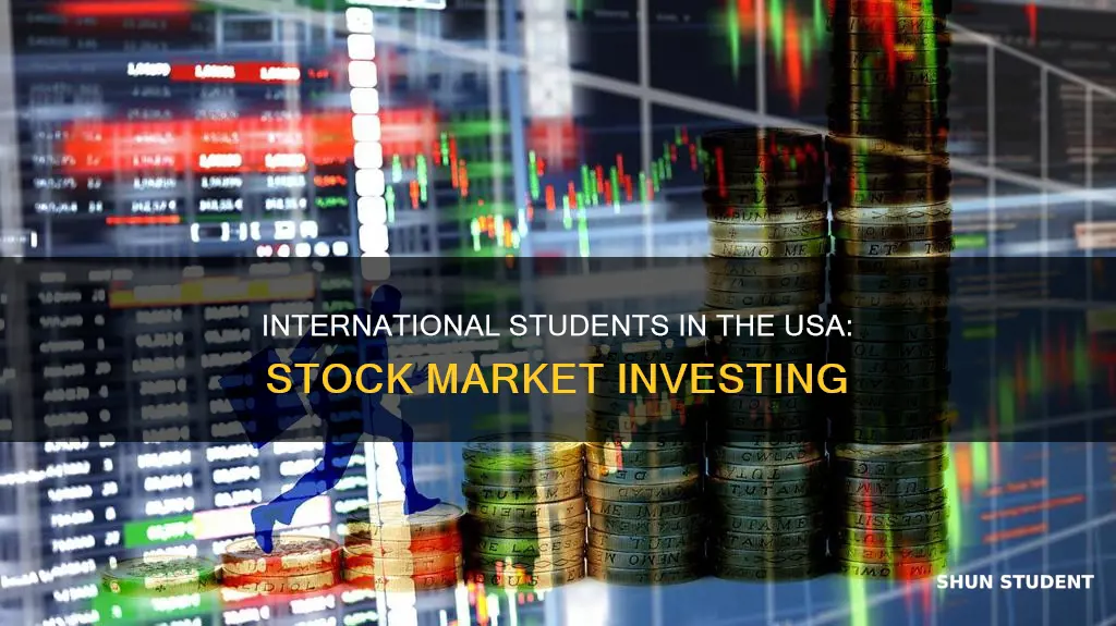 can international students in usa invest in stock market