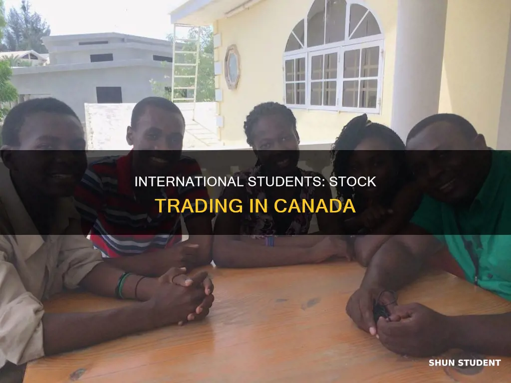 can international students invest in stocks in canada