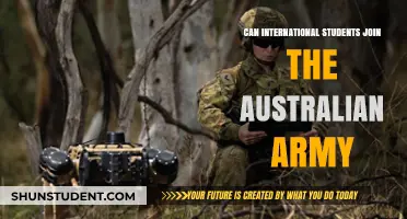 Join the Australian Army as an International Student?