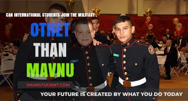 International Students: Military Options Beyond MAVNI