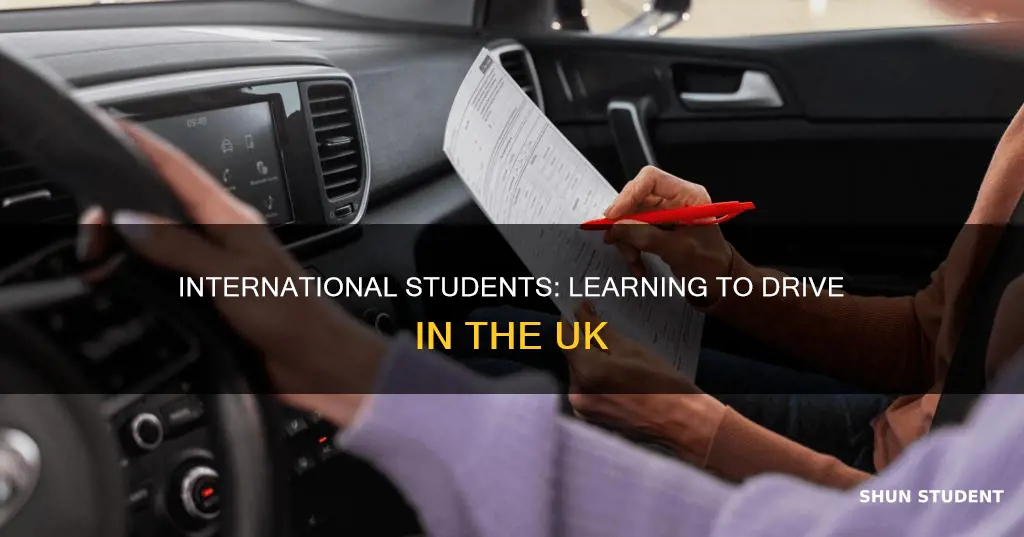 can international students learn to drive in uk