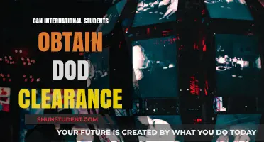 International Students: Can They Get DoD Clearance?