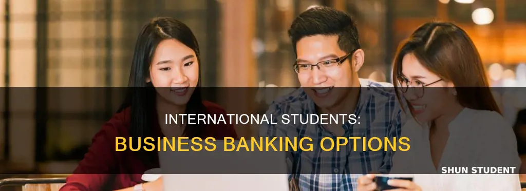 can international students open a business account