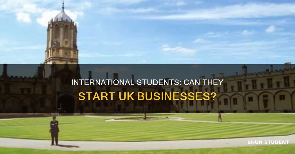 can international students open a business in uk
