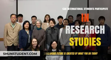 International Students: Research Opportunities and Access