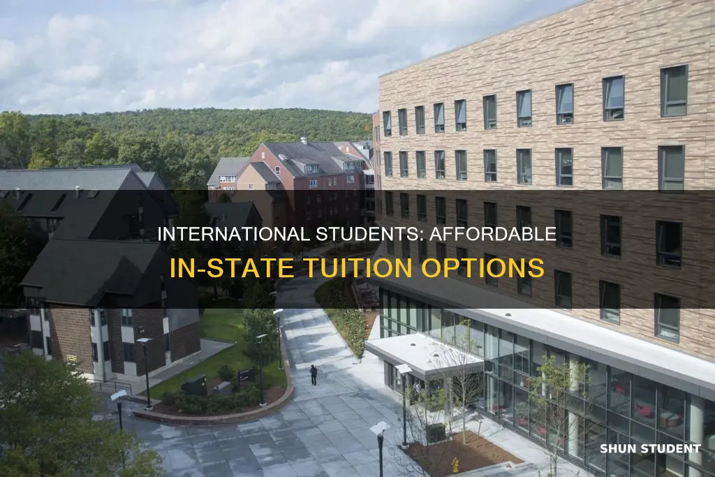 can international students pay instate tuition