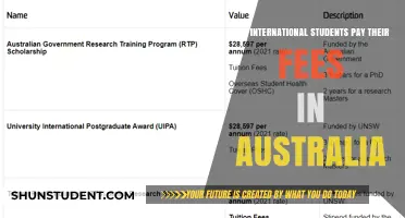 International Students: Paying Australian Fees