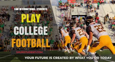 College Football: International Students' Eligibility