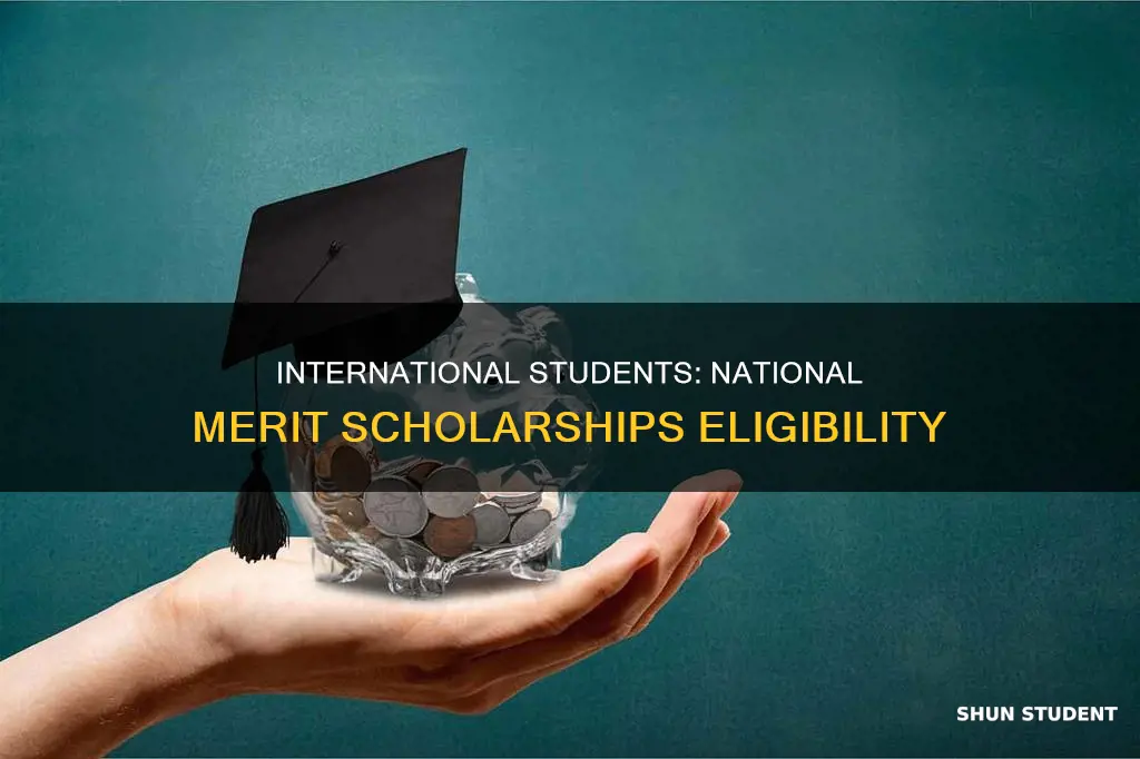 can international students qualift for national merit scholarships