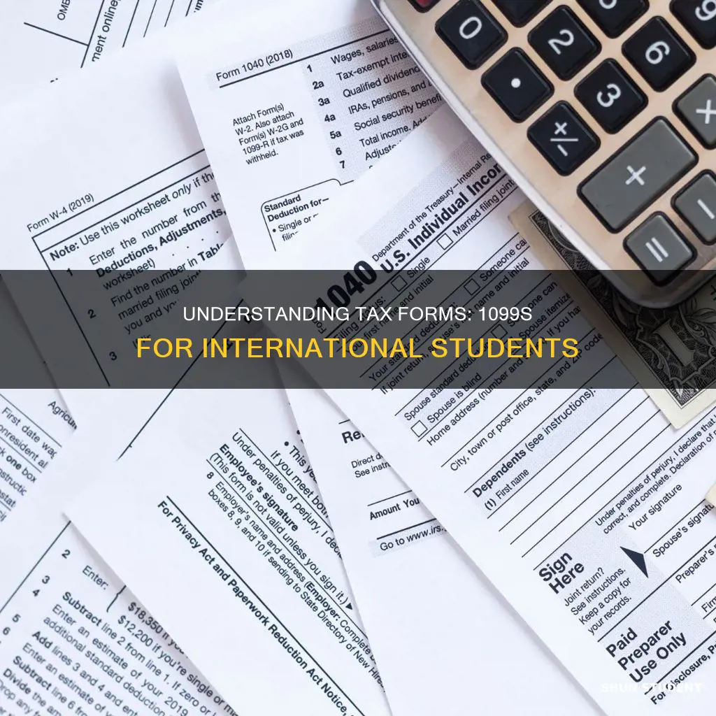 can international students receive 1099