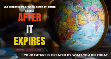 International Students: Renewing Expired Driver's Licenses