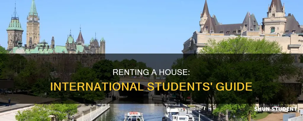 can international students rent a house
