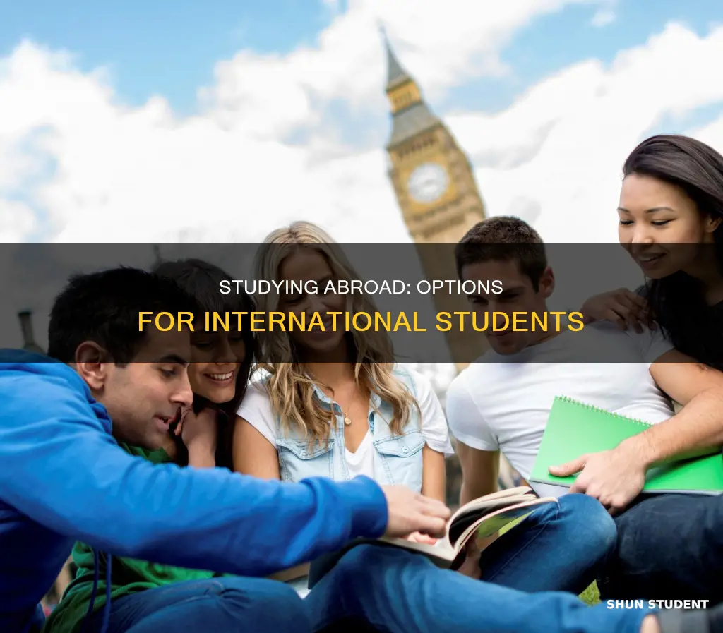 can international students study abroad