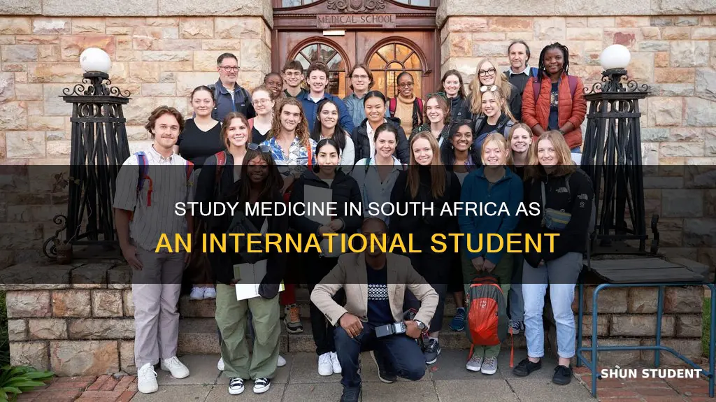 can international students study medicine in south africa