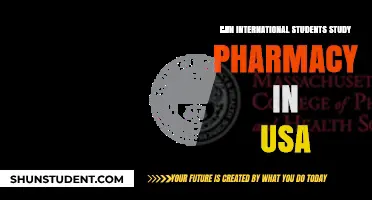 Study Pharmacy in the USA as an International Student