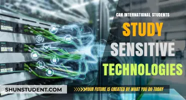 Studying Sensitive Technologies: International Students' Access