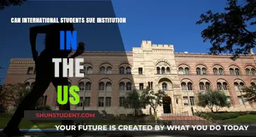 International Students: Can They Sue US Institutions?
