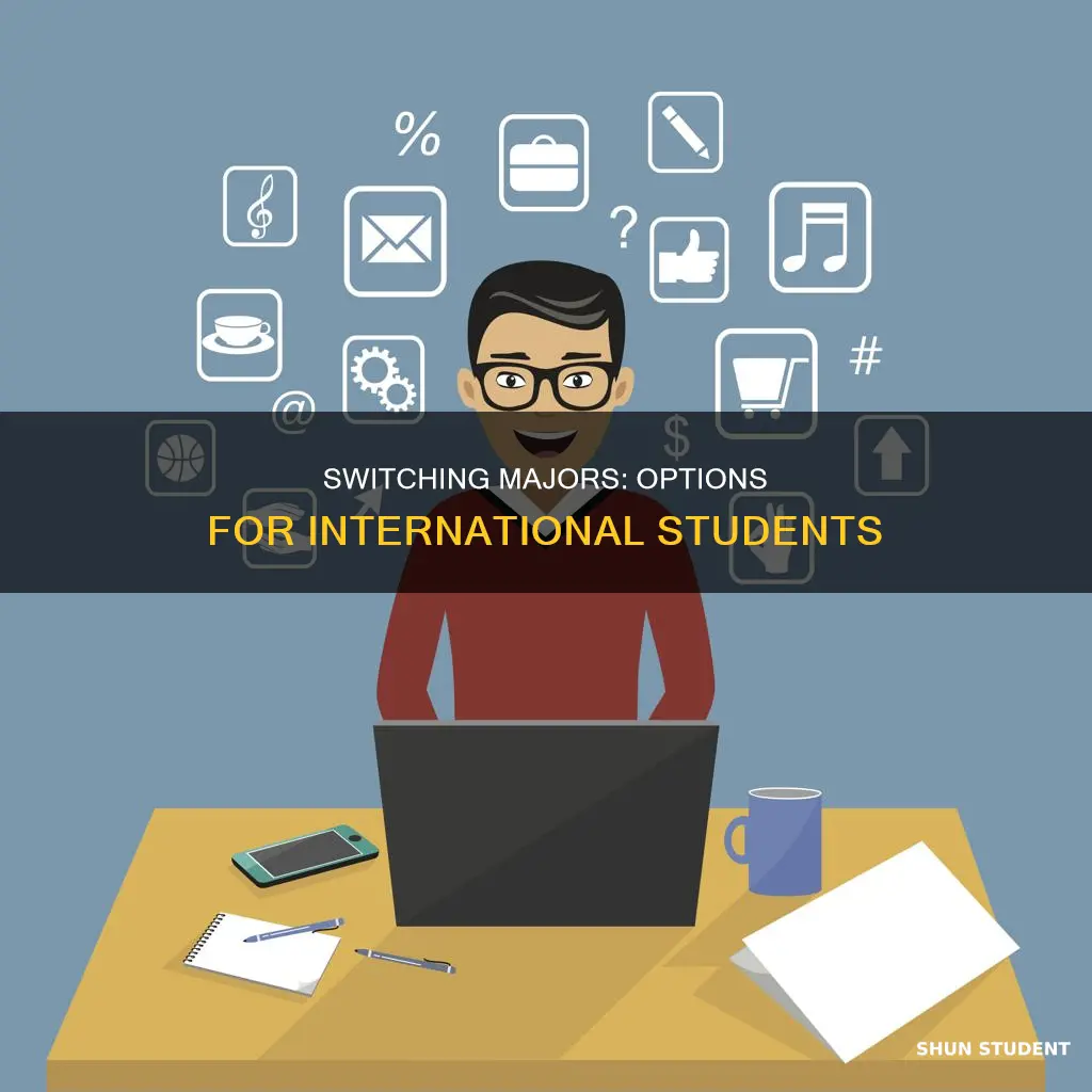 can international students switch major