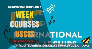 International Students: 8-Week Course Eligibility